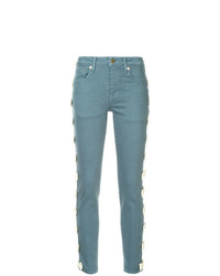 Синие джинсы скинни от Tu Es Mon Trésor