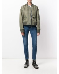 Синие джинсы скинни от Diesel Black Gold