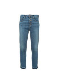 Синие джинсы скинни от Veronica Beard
