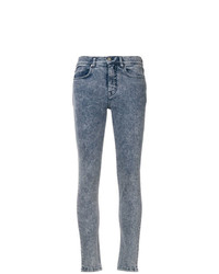 Синие джинсы скинни от Victoria Victoria Beckham
