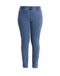 Синие джинсы скинни от Violeta BY MANGO