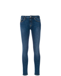 Синие джинсы скинни от Vivienne Westwood Anglomania