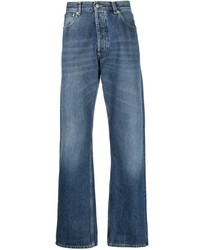 Мужские синие джинсы от Alexander McQueen