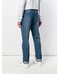 Мужские синие джинсы от A.P.C.