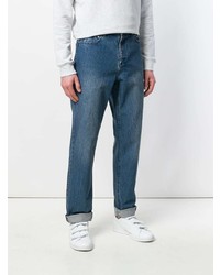 Мужские синие джинсы от A.P.C.