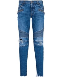 Мужские синие джинсы от Balmain