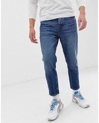 Мужские синие джинсы от Bershka