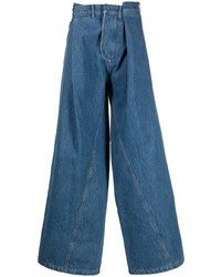 Мужские синие джинсы от Bianca Saunders