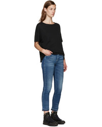 Женские синие джинсы от Amo