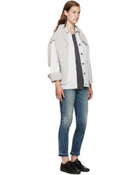 Женские синие джинсы от Amo