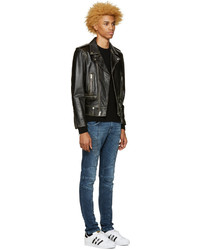 Мужские синие джинсы от Pierre Balmain