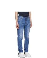 Мужские синие джинсы от DSQUARED2