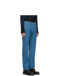 Мужские синие джинсы от Lanvin