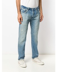 Мужские синие джинсы от Edwin