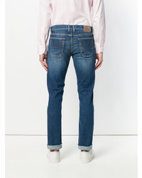 Мужские синие джинсы от Jeckerson