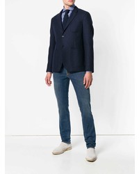 Мужские синие джинсы от Borrelli