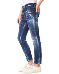 Женские синие джинсы от Dsquared2