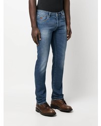 Мужские синие джинсы от Moorer