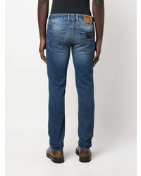 Мужские синие джинсы от Moorer