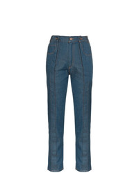 Женские синие джинсы от Delada