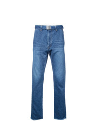 Мужские синие джинсы от Doublet