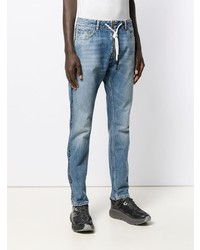 Мужские синие джинсы от Palm Angels