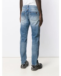 Мужские синие джинсы от Palm Angels