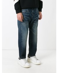 Мужские синие джинсы от Balmain