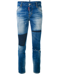 Женские синие джинсы от Dsquared2