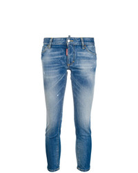 Женские синие джинсы от Dsquared2