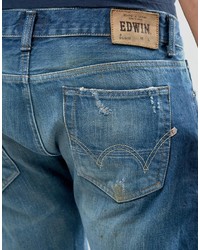 Мужские синие джинсы от Edwin