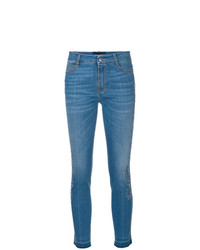 Женские синие джинсы от Ermanno Scervino