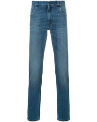 Мужские синие джинсы от Fendi