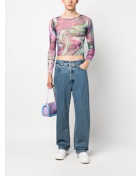 Мужские синие джинсы от Ambush