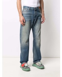 Мужские синие джинсы от Heron Preston