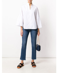 Женские синие джинсы от Tory Burch