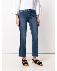 Женские синие джинсы от Tory Burch