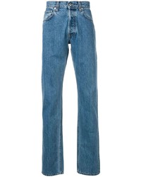 Мужские синие джинсы от Helmut Lang