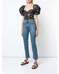 Женские синие джинсы от Brock Collection