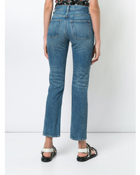 Женские синие джинсы от Brock Collection