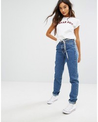 Женские синие джинсы от Lee