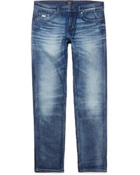 Мужские синие джинсы от Hugo Boss