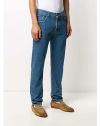 Мужские синие джинсы от Nanushka