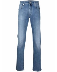 Мужские синие джинсы от Incotex