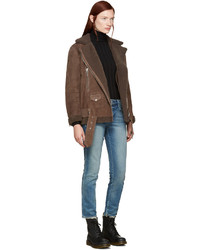 Женские синие джинсы от Amo