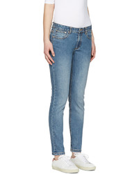 Женские синие джинсы от A.P.C.