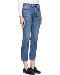 Женские синие джинсы от Brock Collection