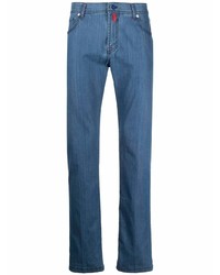 Мужские синие джинсы от Kiton