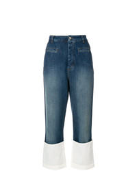 Женские синие джинсы от Loewe