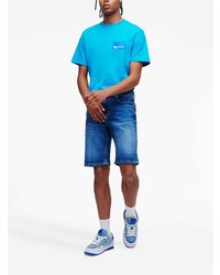 Мужские синие джинсы от KARL LAGERFELD JEANS